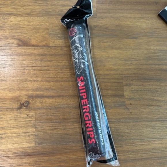 SniperGrips Pistol Reaper 1.2 Black Golf Club Midsize Putter Grip - Picture 1 of 7